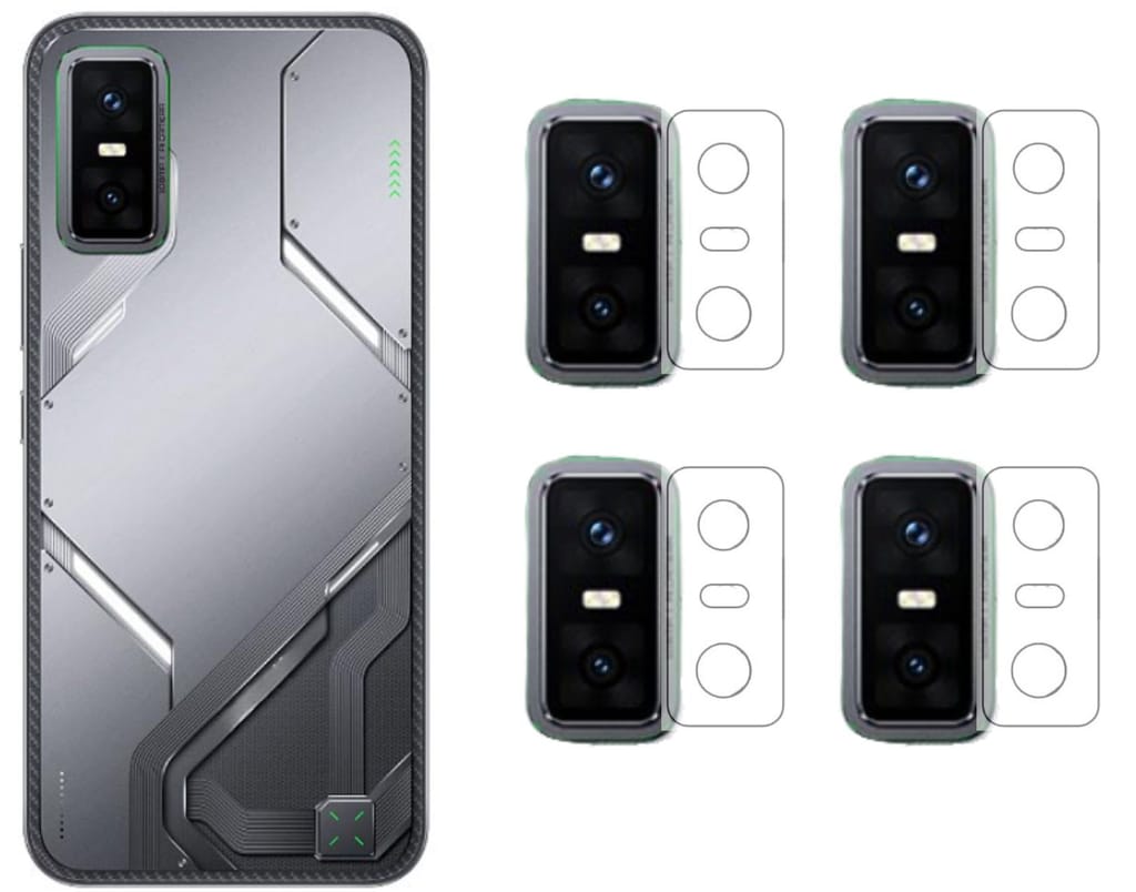 ISAAK Back Camera Lens Protector compatible for Infinix GT 30 Pro (Pack of 4)