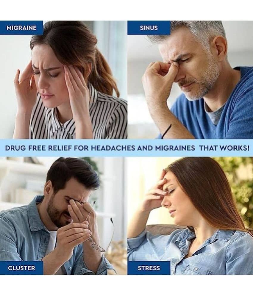 Headache Relief Hat Migraine Cap, Puffy Eyes, Sinus Headache & Stress Relief (Pack of 1) view 2