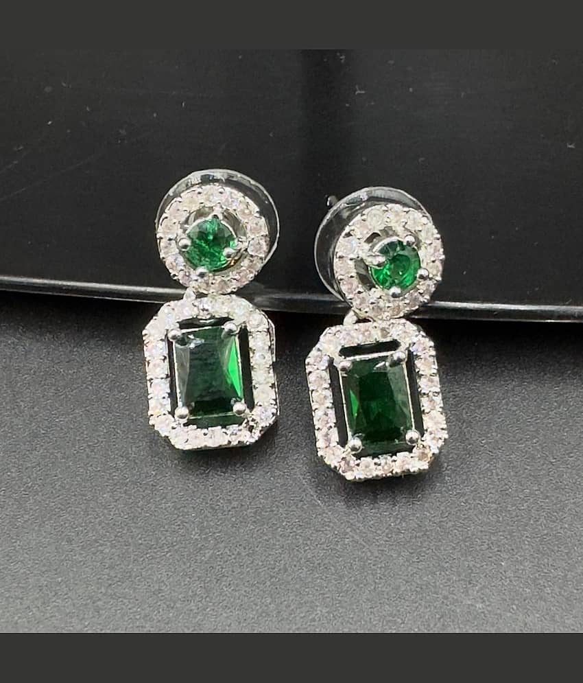 Charms White Stud Earrings ( Pack of 1 ) view 2