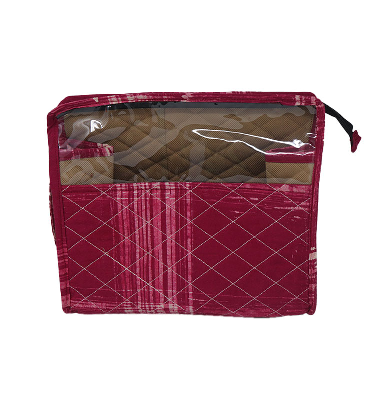 Handcrafted Batik Cotton VanityKit Pouch Set view 2