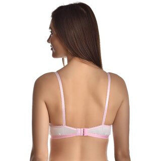Lambency India White T-shirt Bra view 2