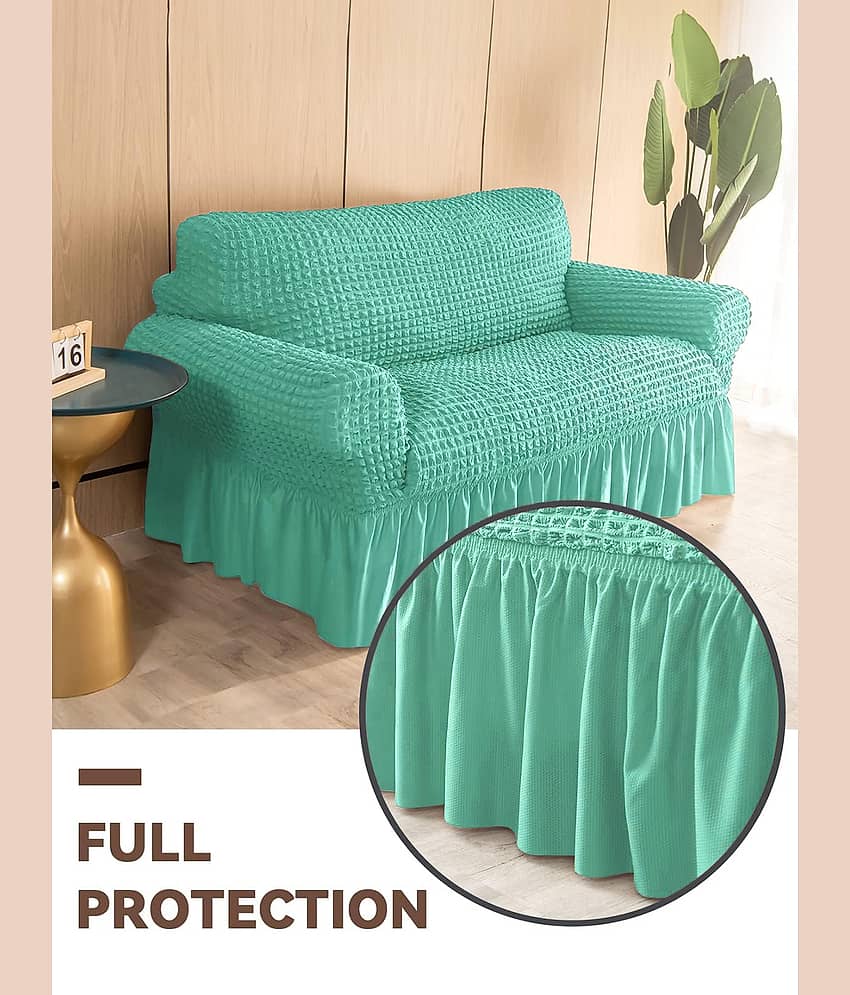 Cortina 2 Seater Polyester Sofa Cover ( Pack of 1 ) view 2