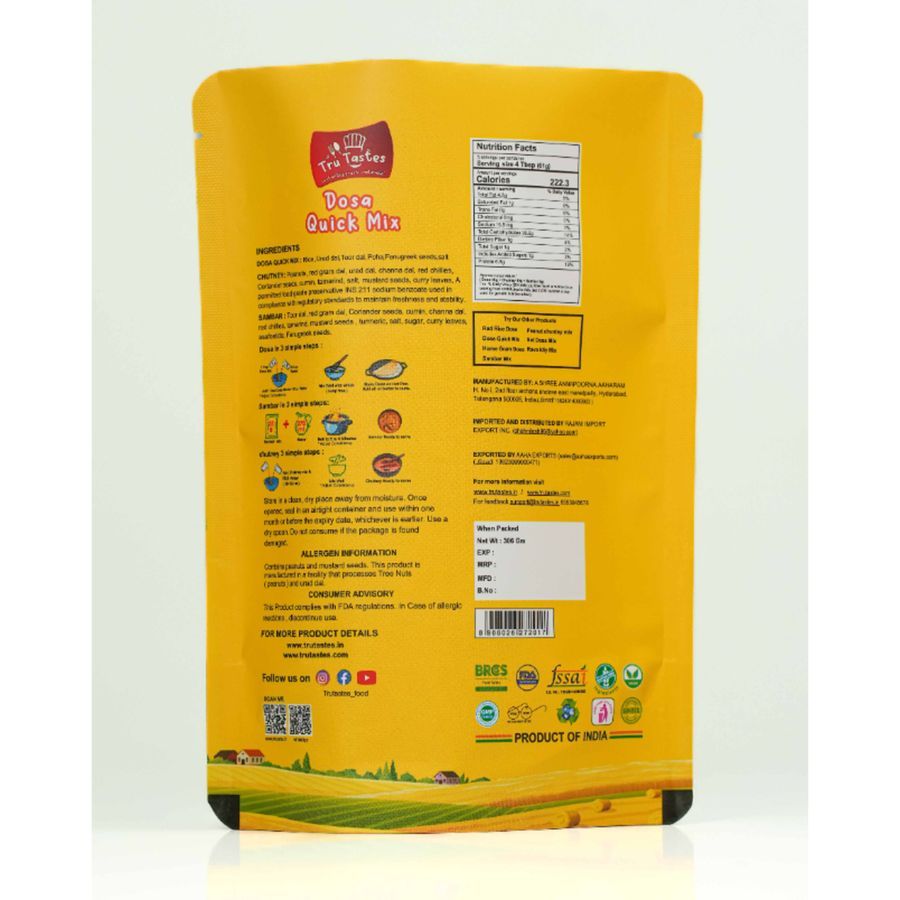DOSA QUICK MIX - 306 gm view 2