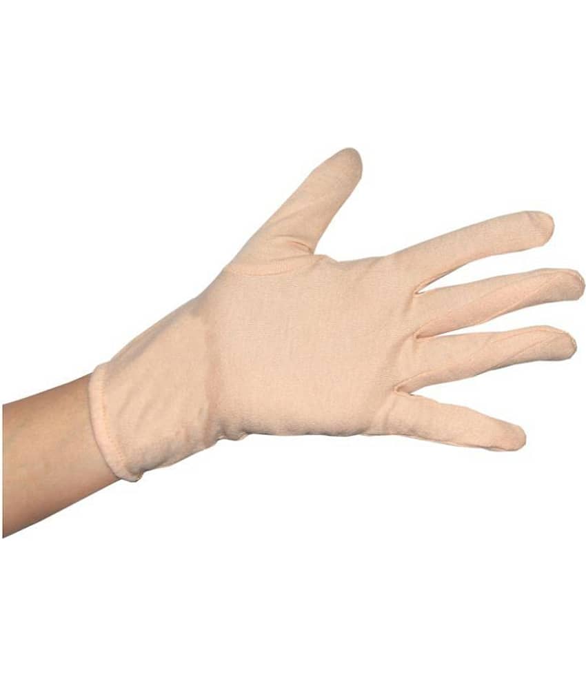 Goodluck Bike Riding Protective Cotton Gloves Skin Half for Men and Women Pack of 1 view 2