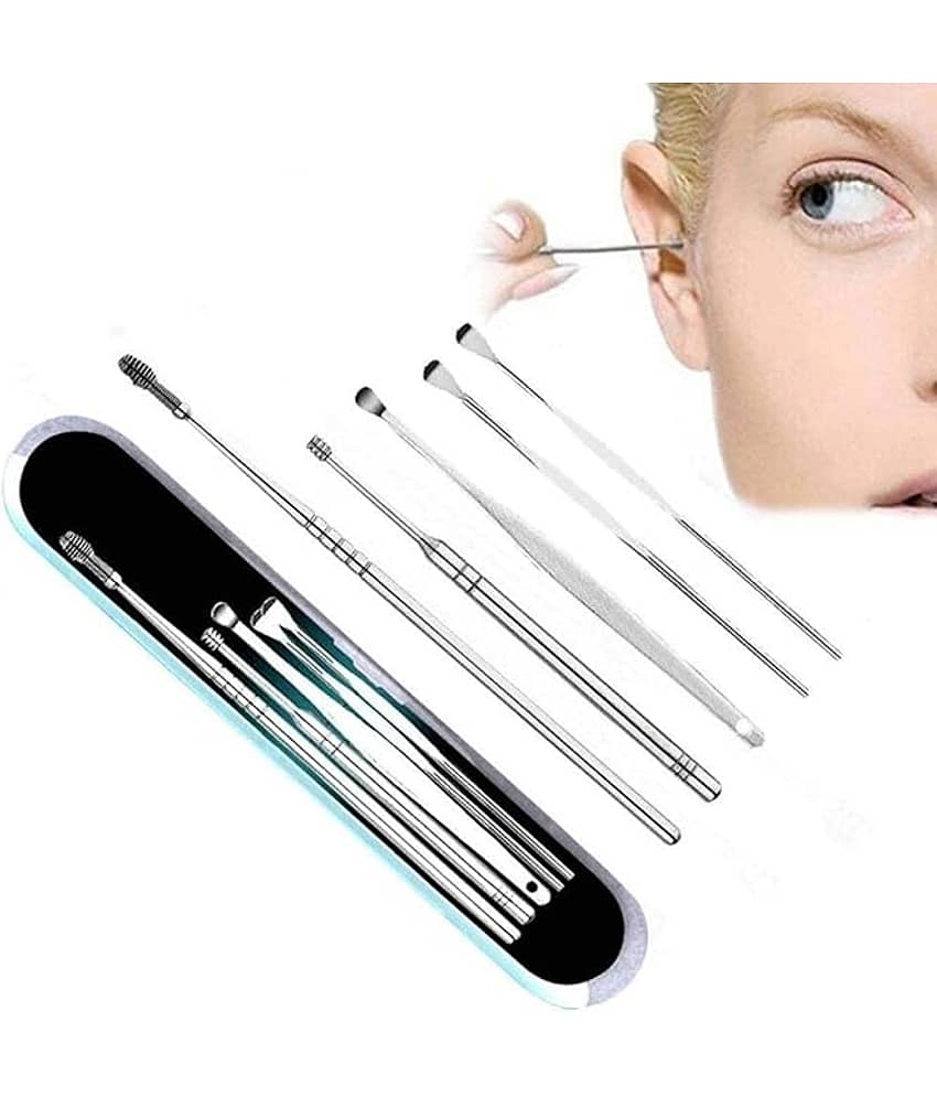 Dust N Shine Resuable Ear Wax Cleaner Tool Set with Storage Box - 6 Pc view 2