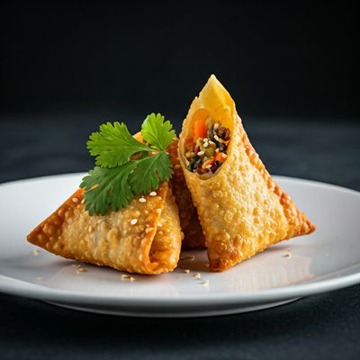 Veg Wonton Fried