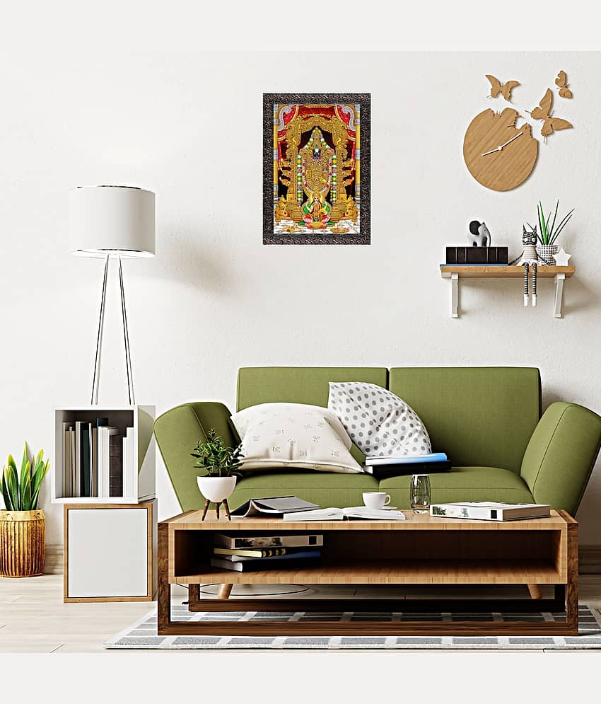 Indianara Abstract Painting With Frame view 2