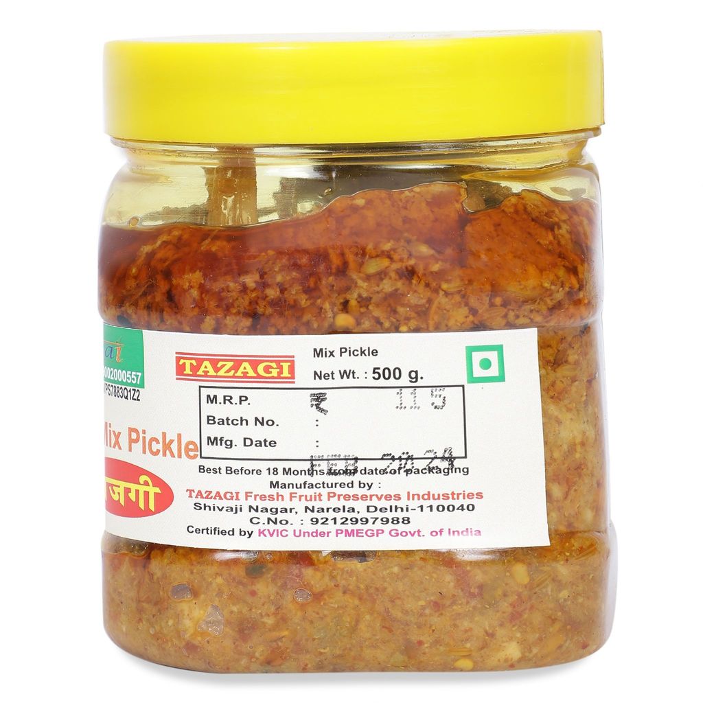 "Khadi India Home Made Mix Pickle- Mix Achar " view 2