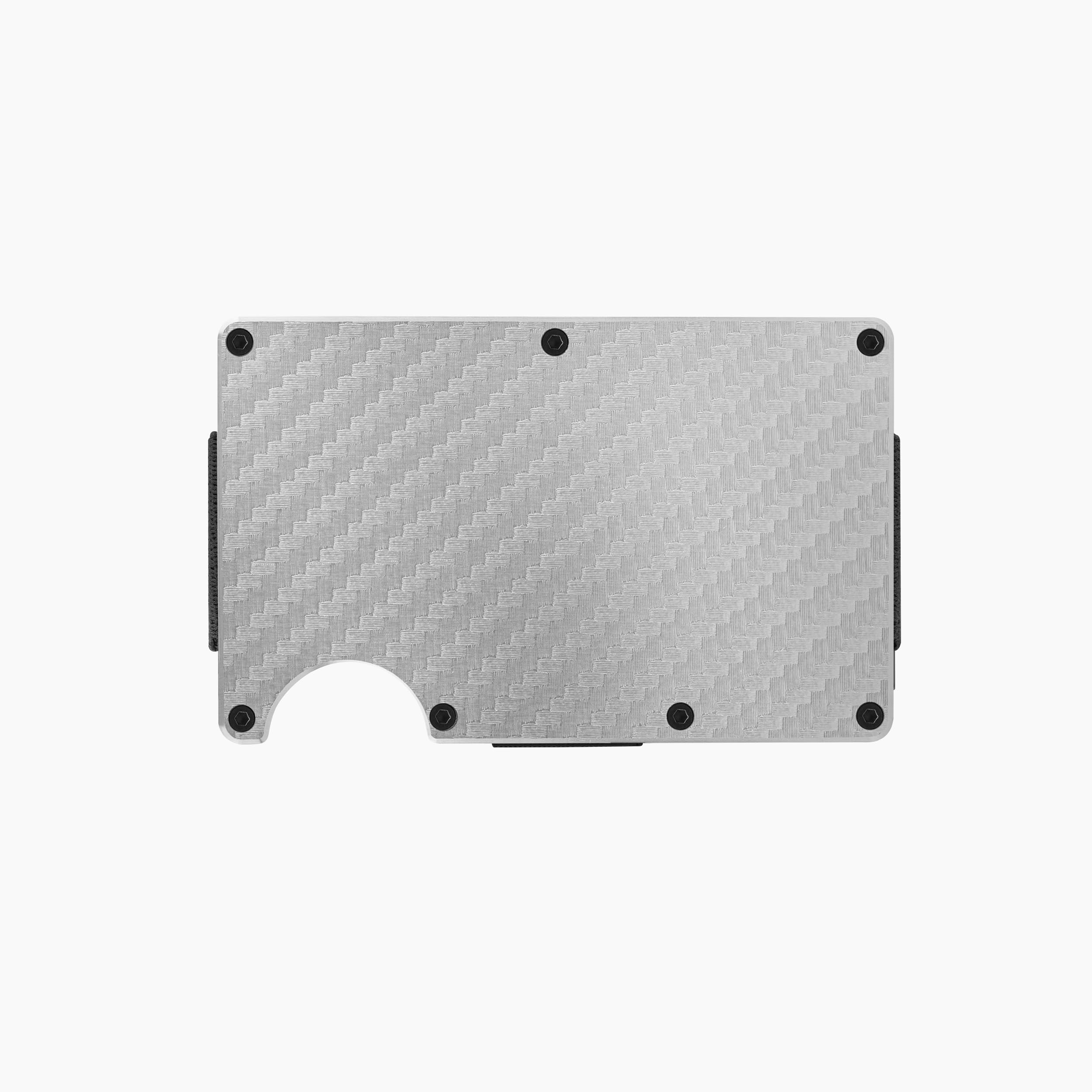 The Wallet Store Clip & Carry Metal Card Holder (Silver) view 2