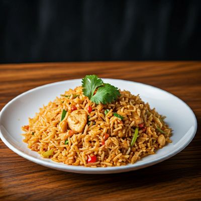 Chicken Schezwan Fried Rice