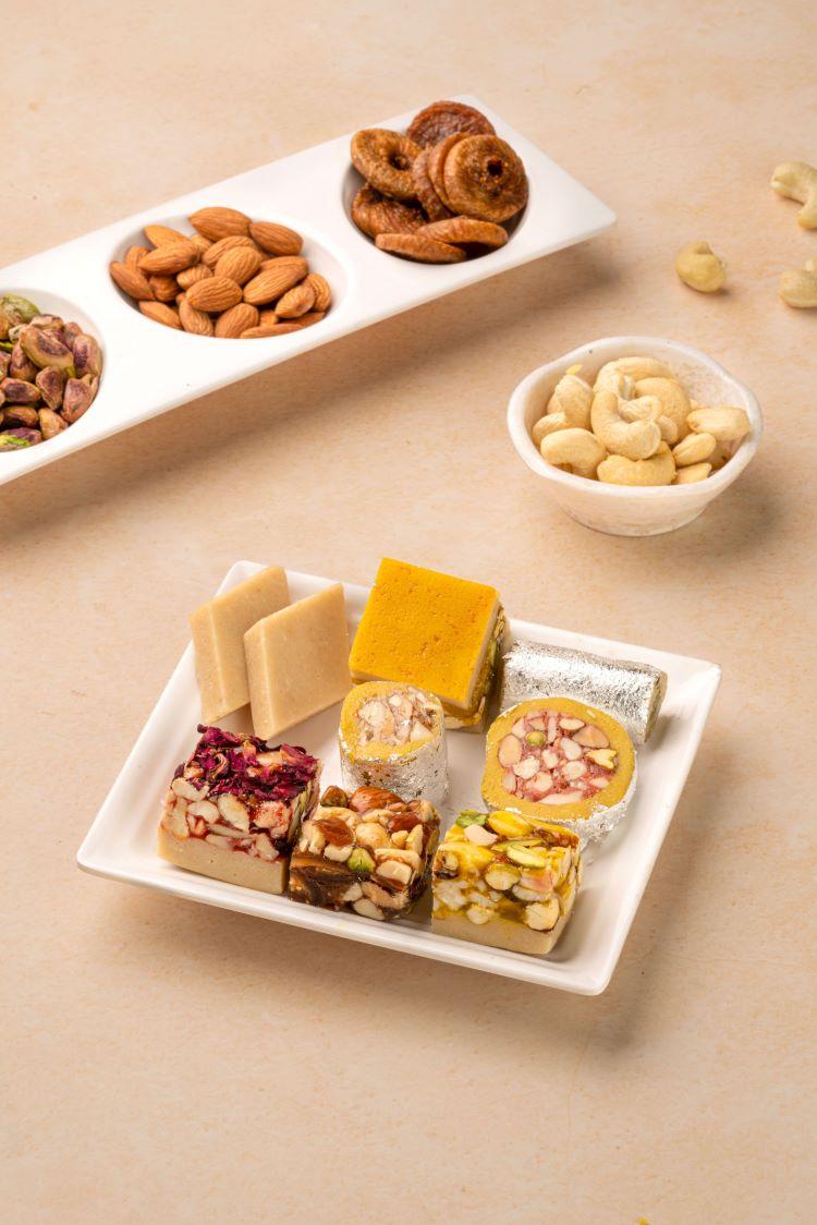 ASSORTED DRY FRUIT SWEETS '250 GMS' view 2