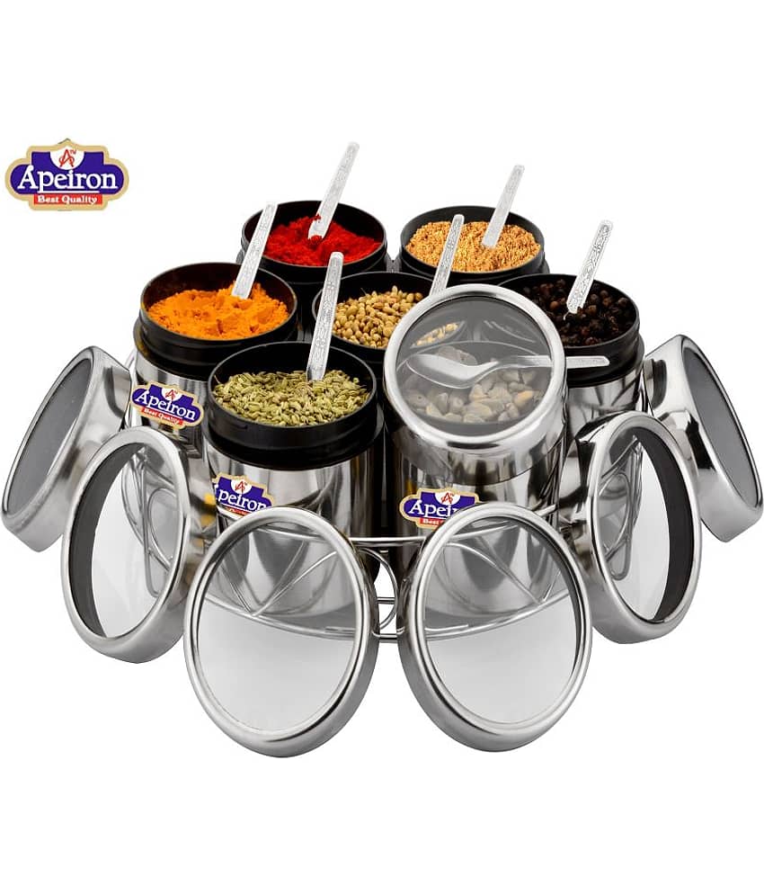 APEIRON masala dabba big 7 Steel Spice Container Set of 7 400 mL view 2
