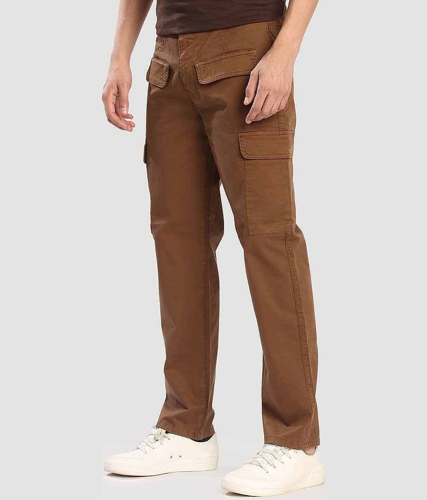 Bene Kleed Relax Men's Cargos - Brown ( Pack of 1 ) view 2