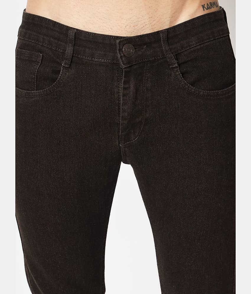 RAGZO - Coffee Denim Slim Fit Men's Jeans ( Pack of 1 ) view 2