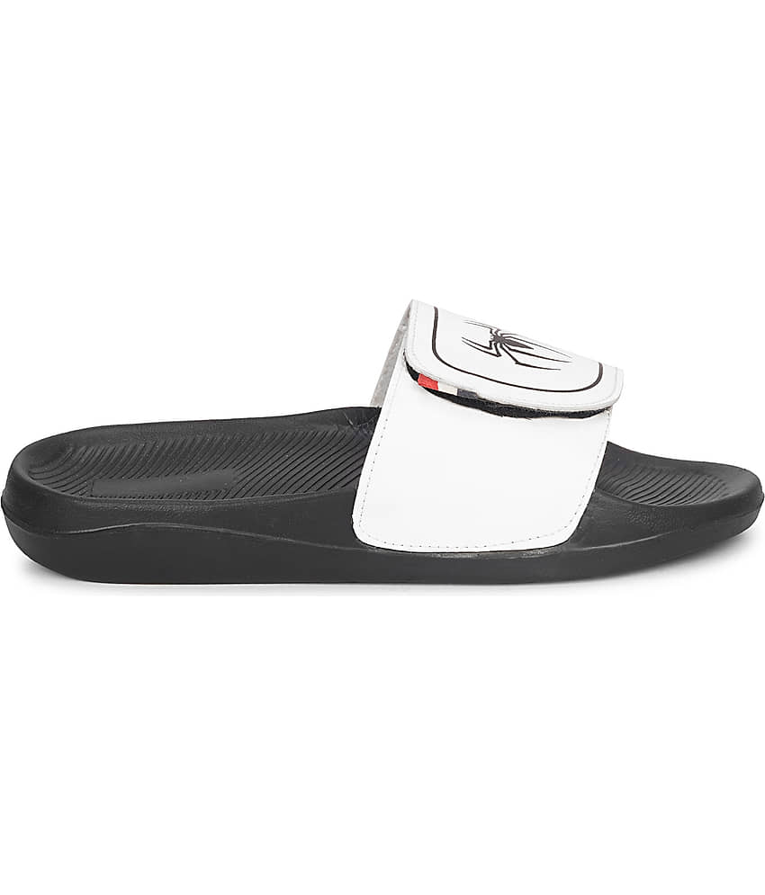 PERY PAO White Men's Slide Flip Flop view 2
