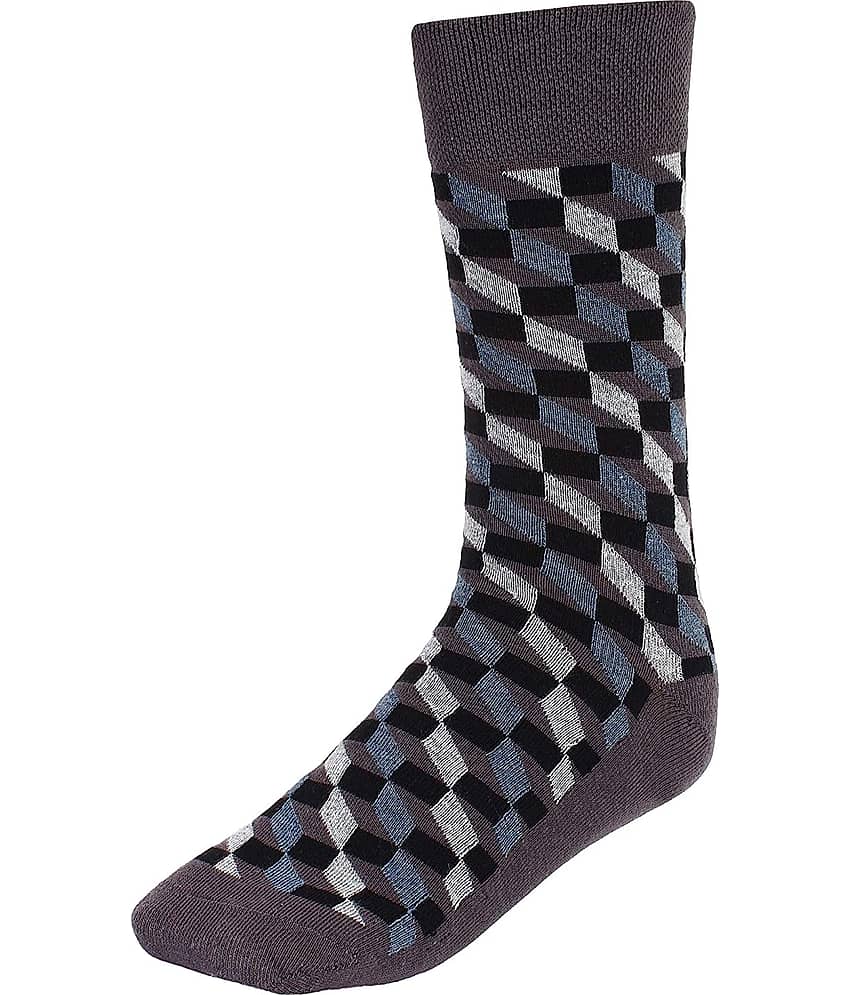 Creature - Cotton Men's Printed Multicolor Full Length Socks ( Pack of 3 ) view 2