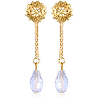 Vivastri Daily wear Changeable Latkan Screw Back Stud Earring for Women and Girls [VIVA2698ERG] view 2