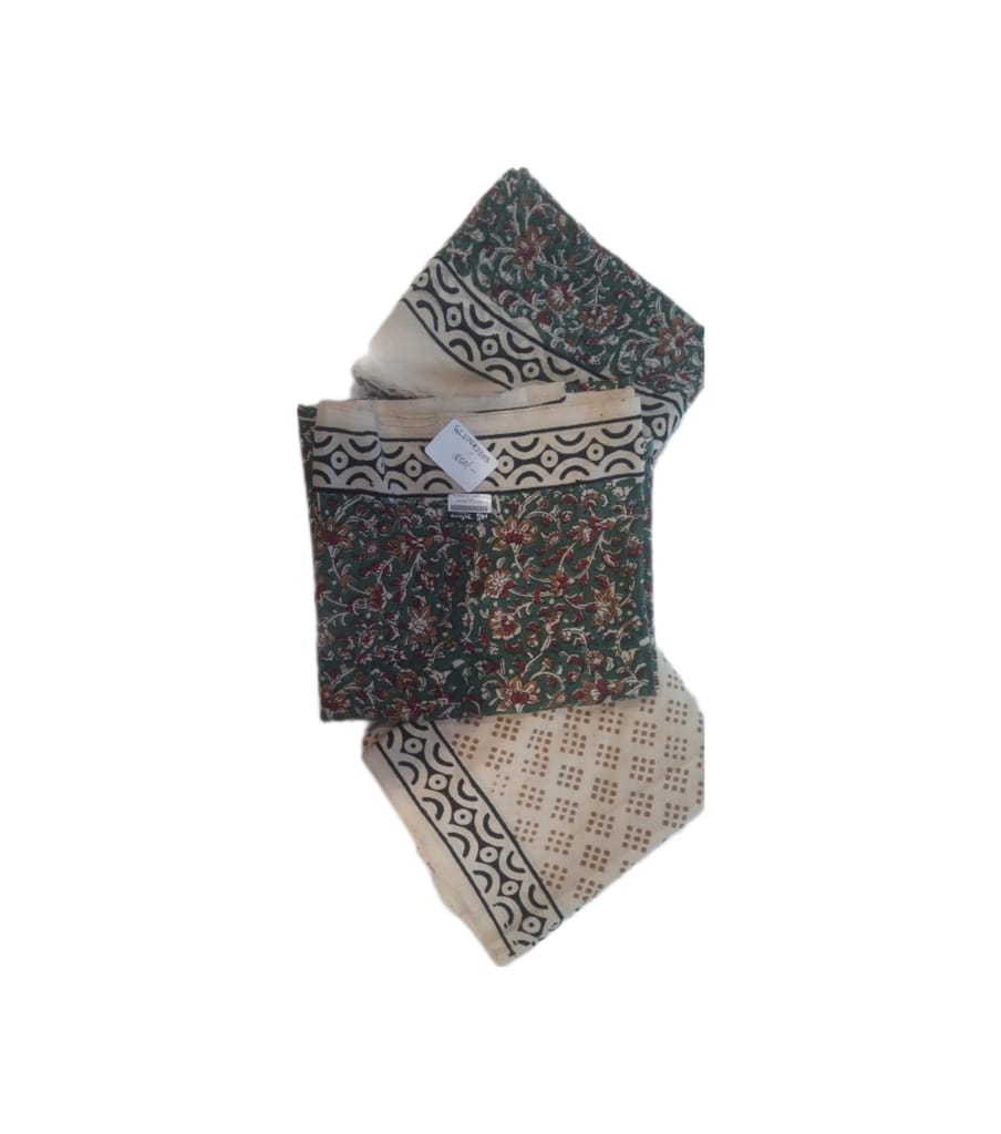 Gulmohur Cotton Ajrakh Suit view 2