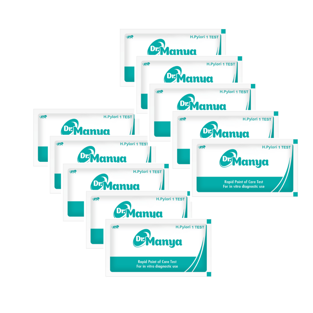 H. Pylori Antibody Test Device Pack of 10 Pcs Cassettes Mittal Meditech Diagnostic Kits
