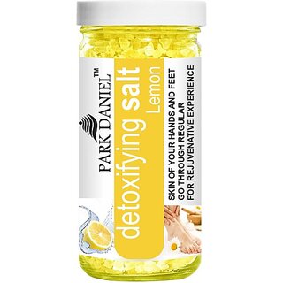 PARK DANIEL Premium Lemon Bath Salt- For Antioxidant &amp; Skin Lightening- Pedicure &amp; Manicure Salt(200 Gms) (200 g) view 2