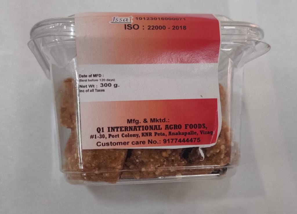 Q1 International Agro Foods Hemoglobin Laddu view 2