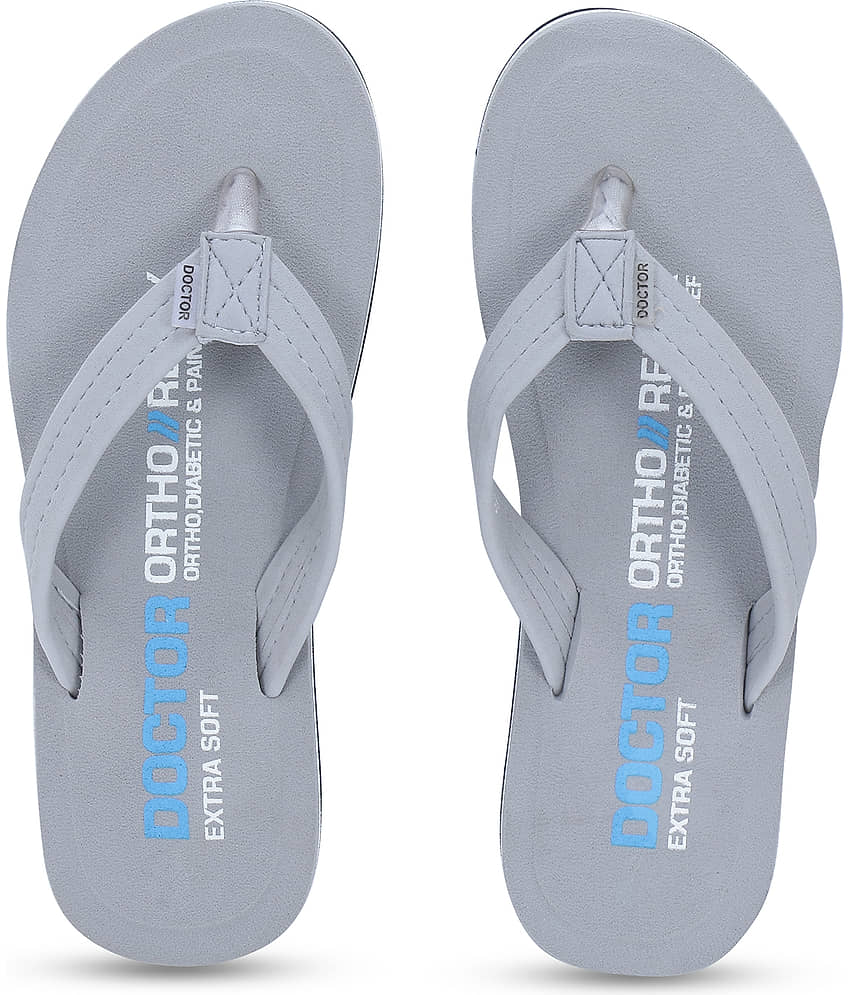 DOCTOR EXTRA SOFT - Black Women's Thong Flip Flop