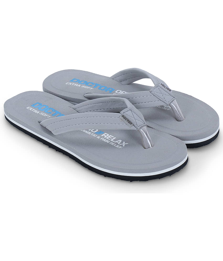 DOCTOR EXTRA SOFT - Black Women's Thong Flip Flop view 2