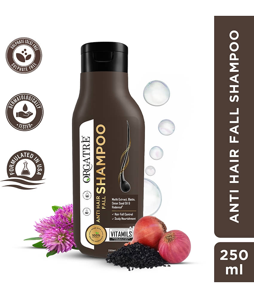 ORGATRE Anti Hair Fall Shampoo 250 ML ( Pack of 1 )