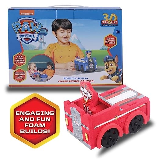 3D Build N' Play Paw Patrol Marshall view 2