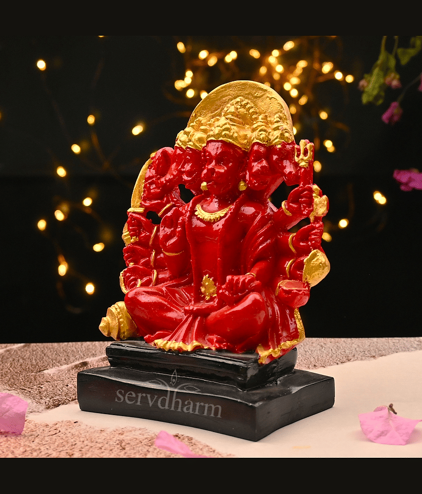 ServDharm Resin Lord Hanuman Idol ( 15.24 cm ) view 2