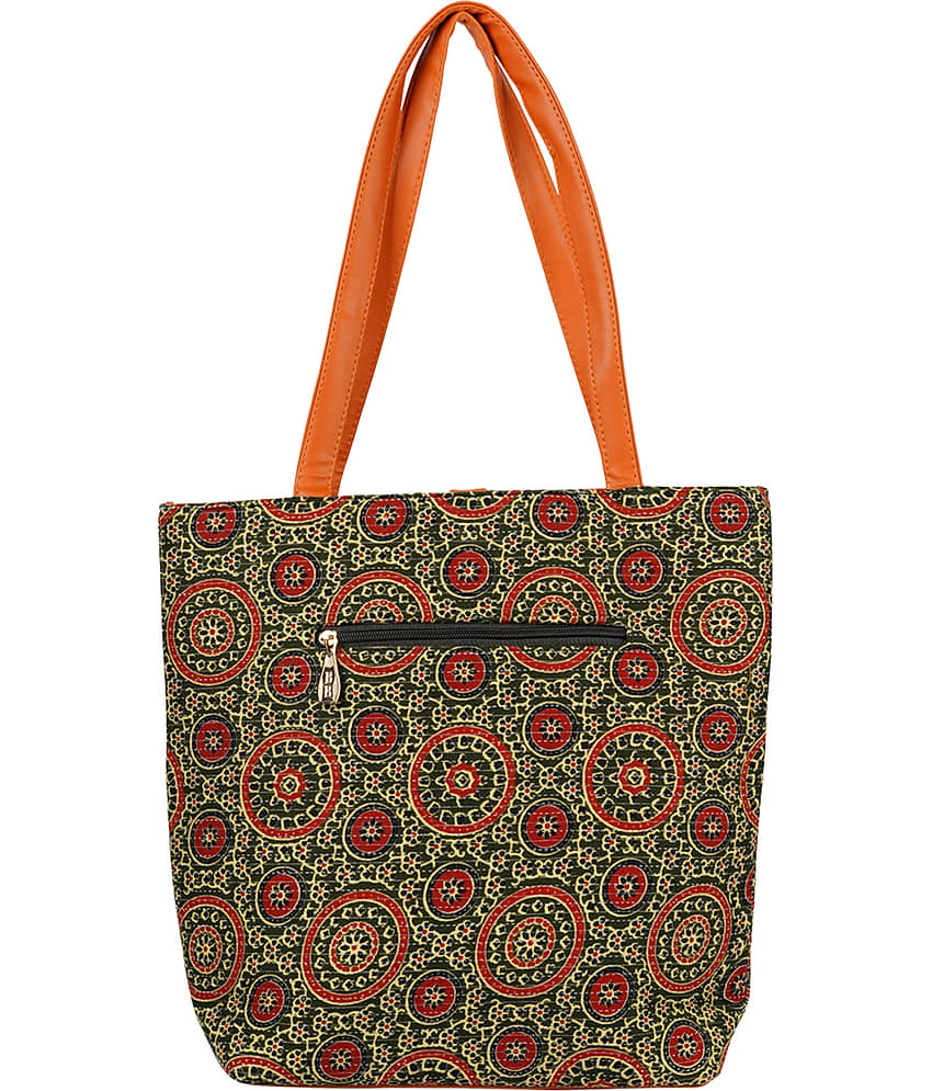Bulbul Shoulder Bag Faux Leather Set of 1 ( Multicolor ) view 2