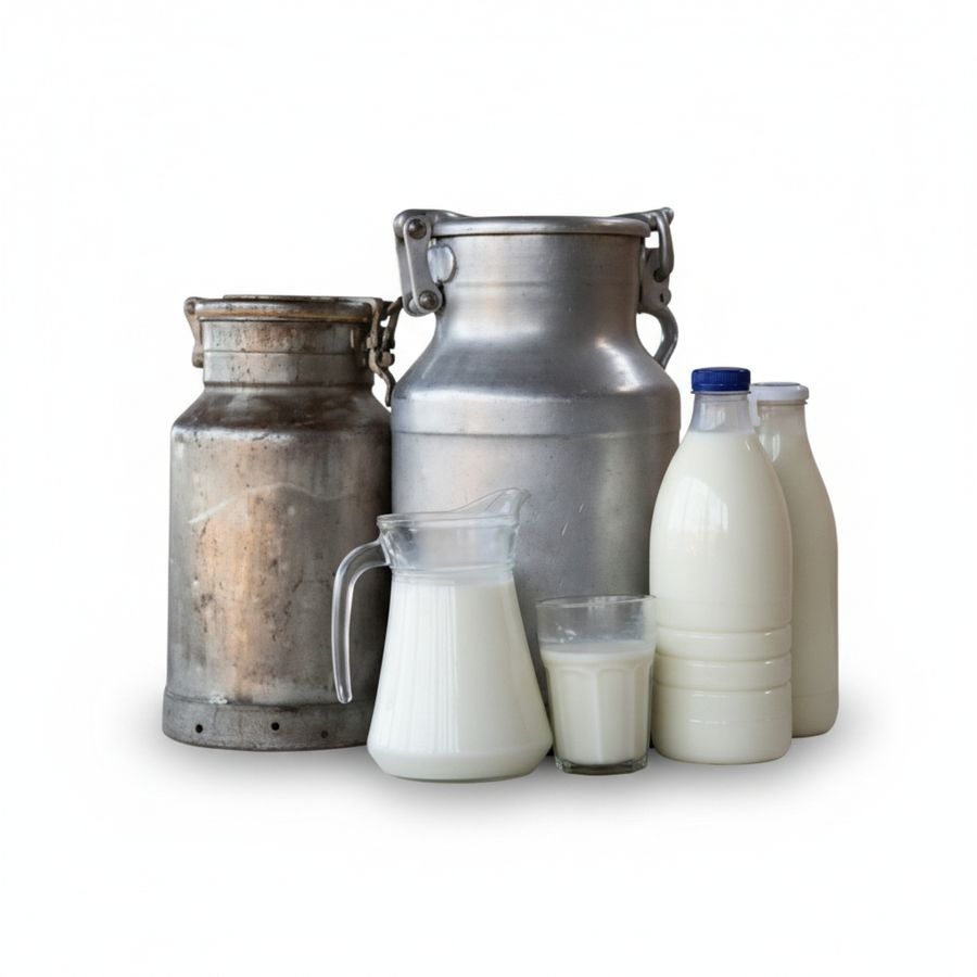 Fresh Dairy Milk - 10 kg - One bulk container view 2
