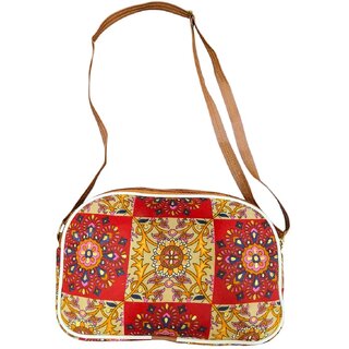 Printed Crossbody Shoulder Bag for Girls, Mini Casual Handbag for Outings Gifting view 2