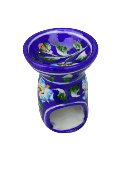 Blue Pottery Oil Diffuser view 2