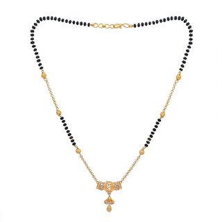 Arch Fashion Gold Plated Brass Copper Festive/Designer Mangalsutra view 2