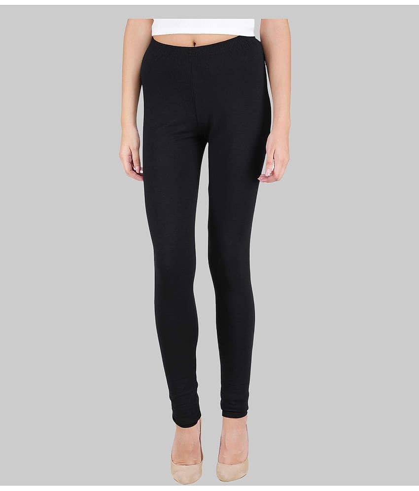 FnMe - Multicolor Cotton Women's Leggings ( Pack of 4 ) view 2