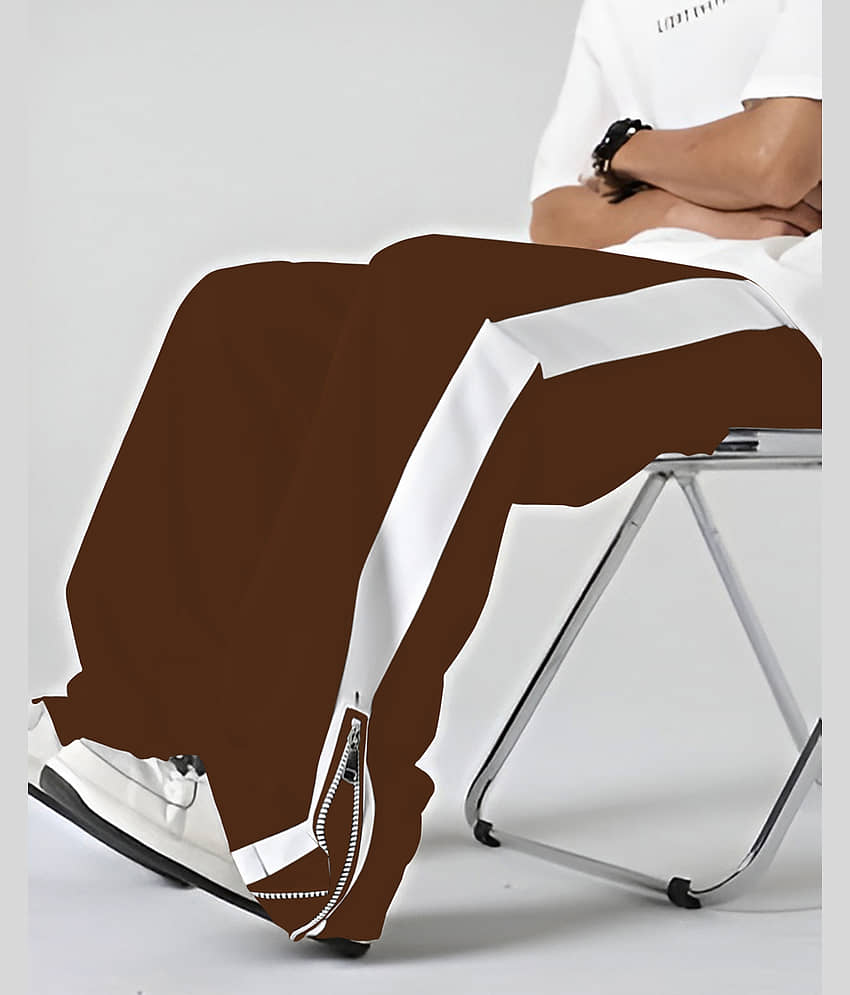 ENITOR Brown Polyester Men's Trackpants ( Pack of 1 ) view 2
