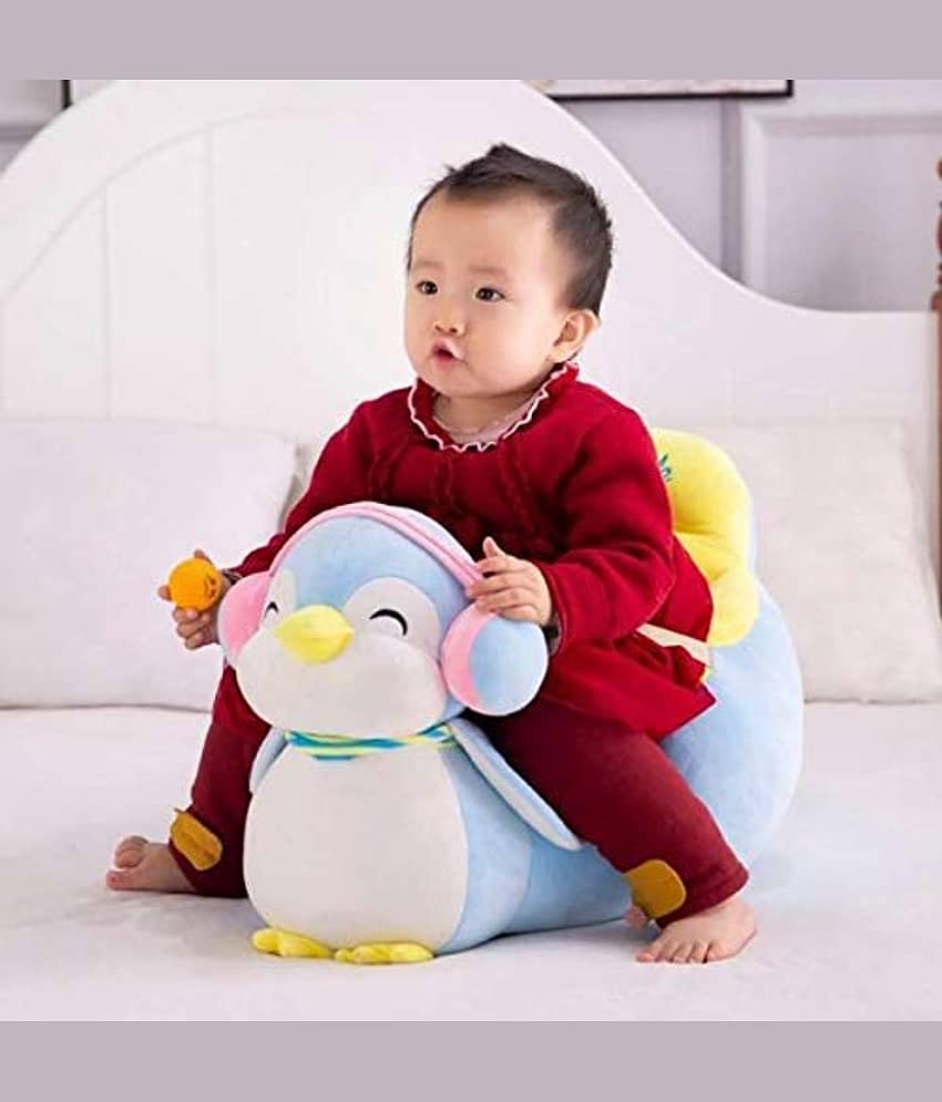 Daa Best Penguin Shape Soft Plush Cushion Baby Sofa Seat or Rocking Chair for Kids 0 to 2 Years (Penguin Shape Sofa) view 2
