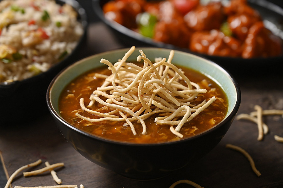 Chicken manchow soup