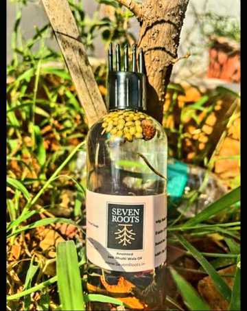 Organic Jadi Bhutti Herbal Anointed Hair Oil 200 Ml