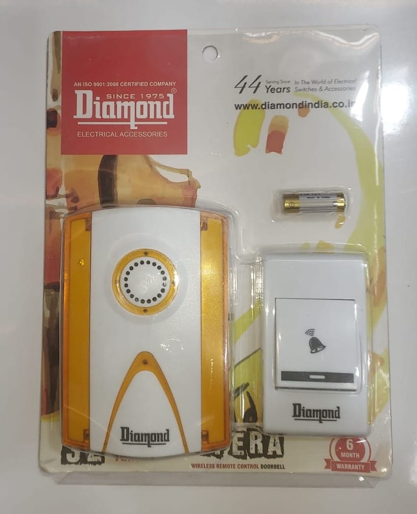 DIAMOND WIRELESS REMOTE CONTROL DOORBELL (6 MONTHS WARRANTY) view 2