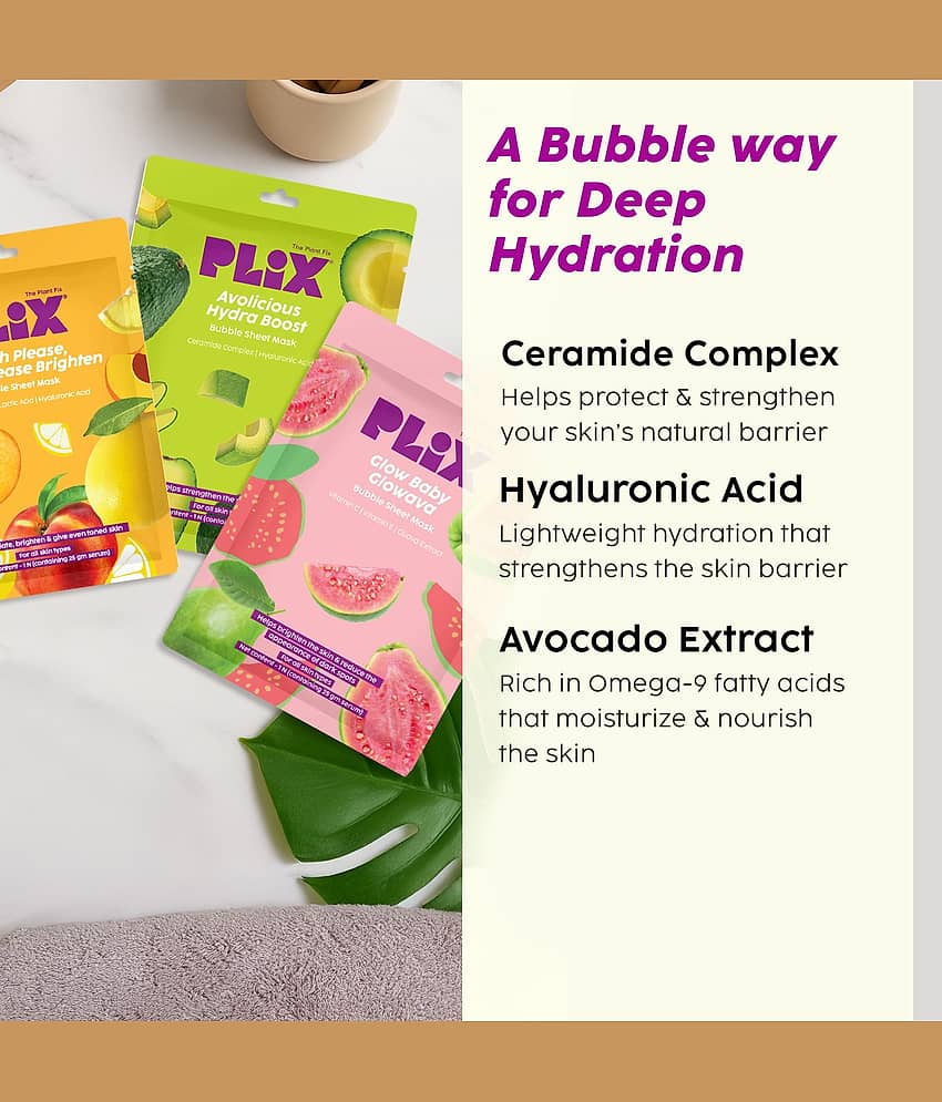 Plix - Moisturizing Mask for All Skin Type ( Pack of 6 ) view 2