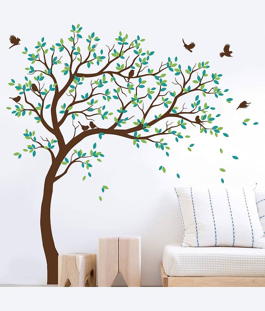 Inkfence Wall Sticker Nature ( 100 x 100 cms )
