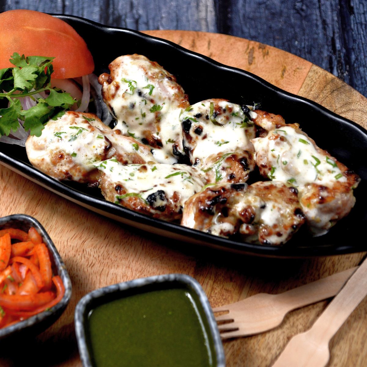 Chicken malai tikka (10 pcs)