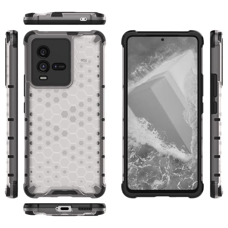Faircost for iQOO 9T 5G Hybrid Shockproof Back Cover Hard Outside Soft Inside- (Polycabonate::Transparent) view 2