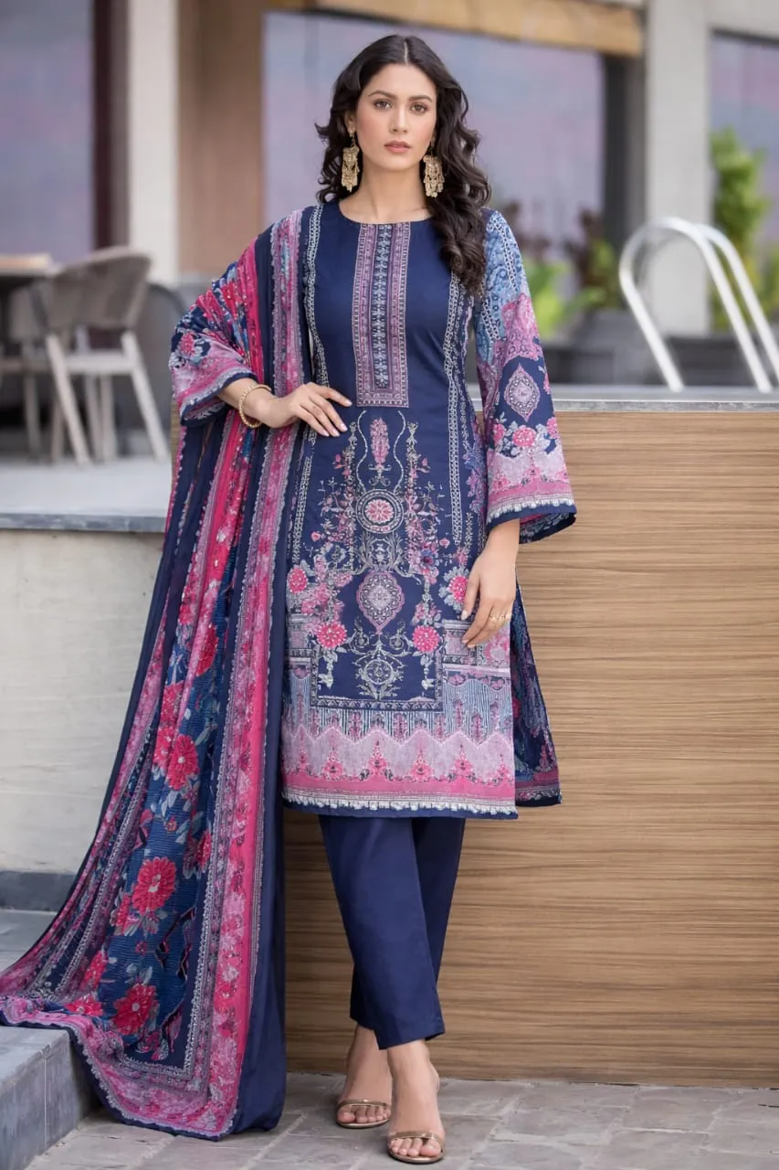 Fabric pure cottonPakistani style Embroidery or printed unstitched dress material..