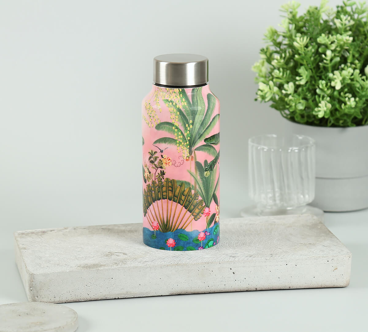 India Circus Tropical Daze Small Steel Bottle view 2
