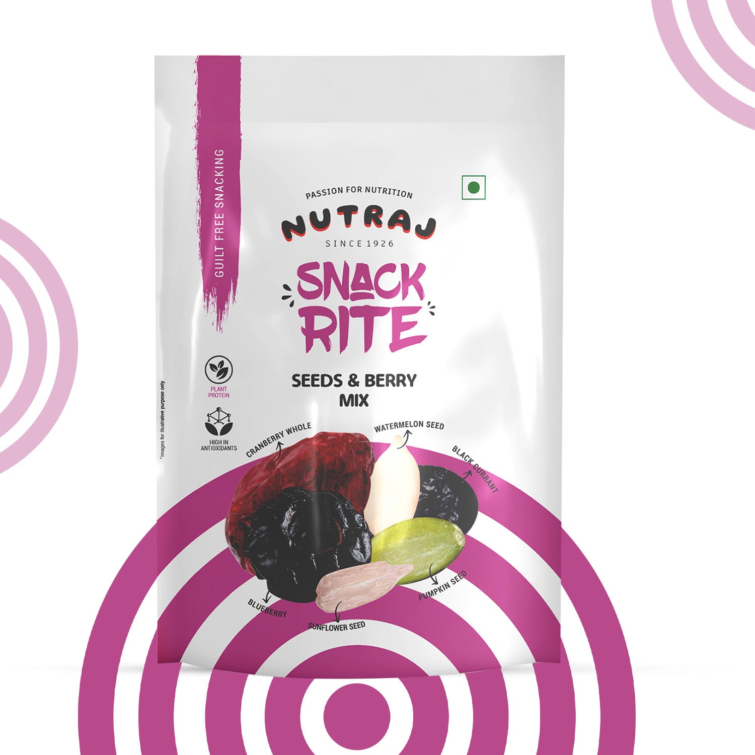 Nutraj Snackrite Seeds & Berry Mix 150gm view 2