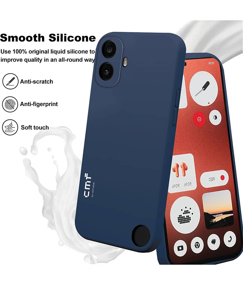 BIG WINGS Shock Proof Case Compatible For Silicon CMF PHONE 1 by nothing ( Pack of 1 ) view 2