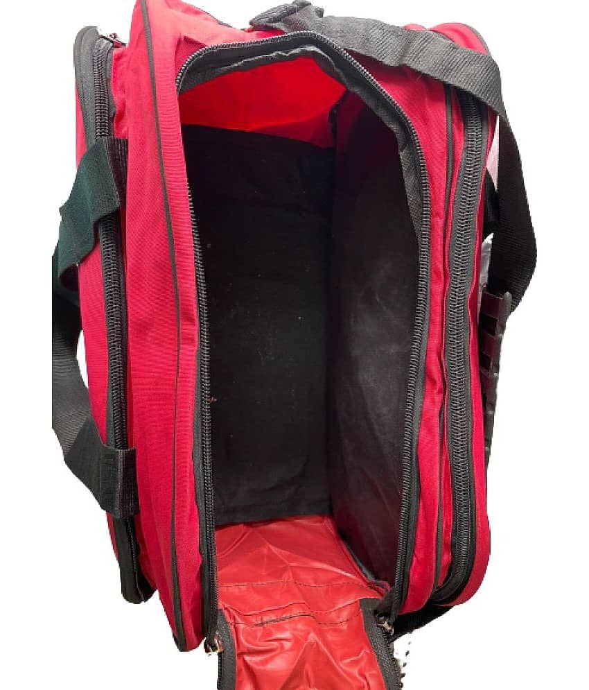 Da Tasche - Red Polyester Duffle Bag view 2